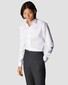 Eton Uni Cotton Signature Twill Pointed Collar Shirt White