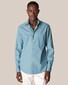 Eton Uni Denim Corozo Buttons Shirt Blue