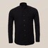 Eton Uni Denim Overhemd Zwart