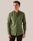 Eton Uni Flanel Button Down Organic Cotton Horn Effect Buttons Overhemd Donker Groen