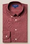 Eton Uni Flanel Button Under Overhemd Dusty Red