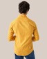 Eton Uni Flannel Button Down Organic Cotton Horn Effect Buttons Shirt Yellow