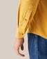 Eton Uni Flannel Button Down Organic Cotton Horn Effect Buttons Shirt Yellow