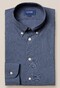 Eton Uni Flannel Button Under Shirt Dusty Blue