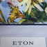 Eton Uni Floral Detail Overhemd Licht Blauw