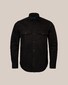 Eton Uni Heavy Denim Twill Double Breast Pocket Overshirt Black