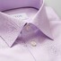 Eton Uni Herringbone Shirt Overhemd Licht Paars