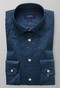 Eton Uni Jersey Button Under Overhemd Donker Groen Melange