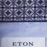 Eton Uni Medallion Details Overhemd Licht Blauw