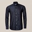 Eton Uni Merino Twill Shirt Navy