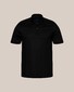 Eton Uni Organic Cotton Filo di Scozia Piqué Poloshirt Black