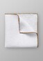 Eton Uni Pochet Pocket Square Off White-Brown