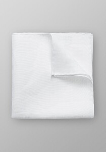 Eton Uni Pochet Pocket Square White