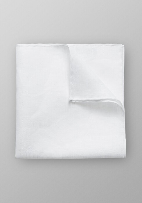 Eton Uni Pochet Pocket Square White