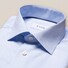 Eton Uni Poplin Shirt Licht Blue Melange