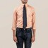 Eton Uni Royal Oxford Shirt Light Orange Melange