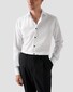 Eton Uni Signature Twill Contrast Buttons Shirt White