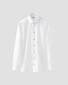 Eton Uni Signature Twill Contrast Buttons Shirt White