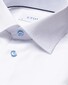 Eton Uni Signature Twill Contrast Buttons Shirt White