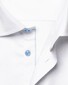 Eton Uni Signature Twill Contrast Buttons Shirt White