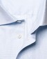 Eton Uni Signature Twill Cutaway Collar Overhemd Licht Blauw