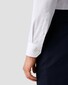 Eton Uni Signature Twill Extreme Cutaway Collar Overhemd Wit
