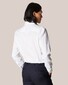 Eton Uni Signature Twill Floral Detail Shirt White