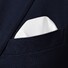 Eton Uni Signature Twill Pocket Square White