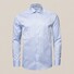Eton Uni Signature Twill Subtle Contrast Shirt Light Blue