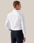 Eton Uni Signature Twill Subtle Texture Fine Floral Contrast Details Shirt White
