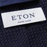 Eton Uni Structured Grenadine Tie Dark Evening Blue