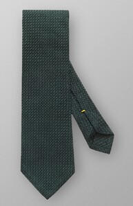Eton Uni Structured Grenadine Tie Dark Green