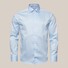 Eton Uni Subtle Contrast Twill Stretch Shirt Light Blue