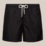 Eton Uni Swim Shorts Elastic Waist Zwart