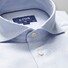 Eton Uni Textured Twill Shirt Light Blue