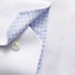 Eton Uni Twill Paisley Detail Shirt White