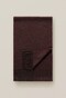 Eton Uni Wool Blend Scarf Dark Brown Melange