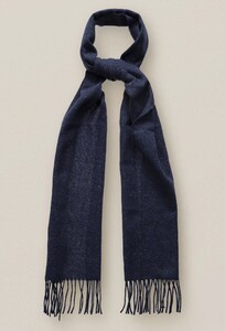 Eton Uni Wool Blend Sjaal Navy