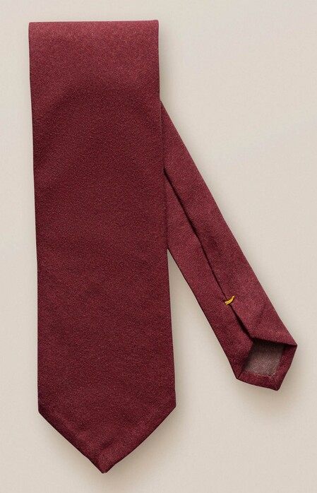 Eton Uni Wool Tie Crimson Red