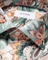 Eton Vibrant Fantasy Floral Watercolor Pattern Luxury Signature Twill Overhemd Groen-Multi