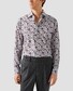 Eton Vibrant Floral Pattern Cotton Signature Twill Overhemd Multicolor