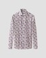 Eton Vibrant Floral Pattern Cotton Signature Twill Overhemd Multicolor
