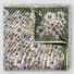 Eton Vibrant Floral Pattern Panama Silk Weave Pocket Square Light Green