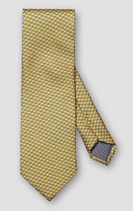 Eton Vintage Fantasy Connected Wave Pattern Tie Yellow