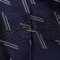 Eton Vintage Motif Silk Tie Dark Navy
