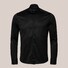 Eton Wide Spread Cotton Uni Jersey Overhemd Zwart