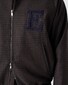 Eton Wool Cashmere Varsity Jacket Navy-Bruin
