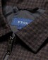 Eton Wool Cashmere Varsity Jacket Navy-Bruin