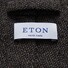 Eton Wool Silk Polyamid Faux Uni Tie Anthracite Melange