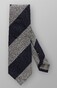 Eton Wool Silk Polyamid Striped Tie Das Dark Navy